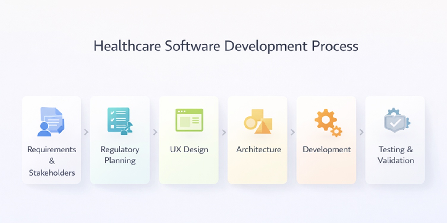 Healthcare software development process